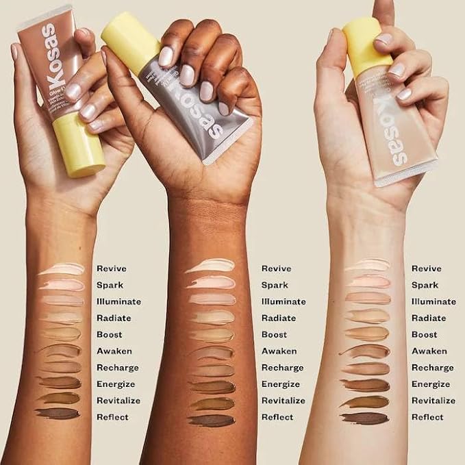 Kosas Glow I.V. - Vitamin-Infused Skin Illuminating Enhancer - Spark - 30 ml