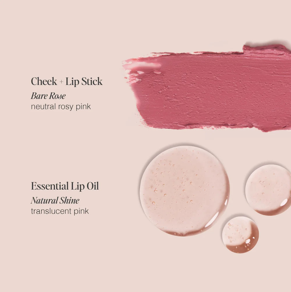 Blush & Bisous-CHEEK + LIP SET