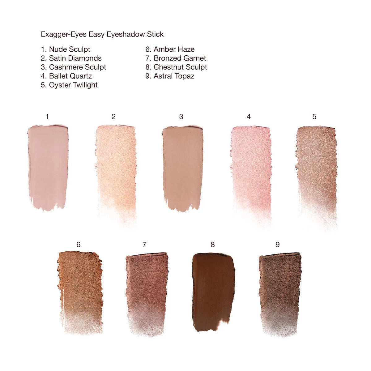 Exagger-Eyes Waterproof Eyeshadow Stick - Amber Haze - amber gold