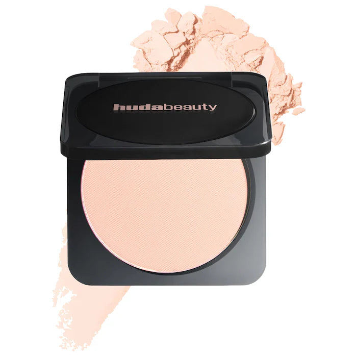 Easy Bake Airbrush Matte Pressed Setting Powder-Peach Cupcake - light-medium with neutral-warm undertones