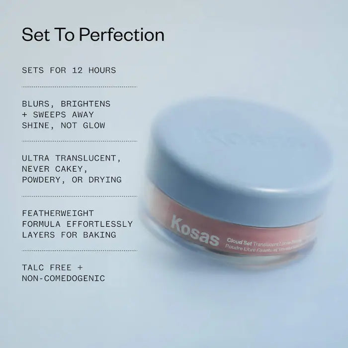 Mini Cloud Set Loose Translucent Talc-Free Setting + Blurring Powder