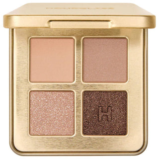 Curator™ Eyeshadow Palettes-Realist - matte neutral peach, satin dusty rose, shimmer bronzed rose with gold pearls, metallic bronze