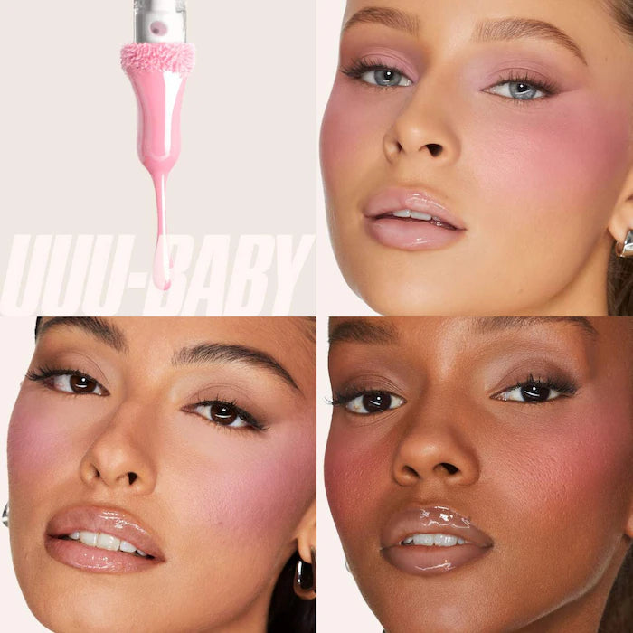 Faux Filler Shiny Non-Sticky Lip Gloss-UUU Baby - electric lilac-LIMITED EDITION