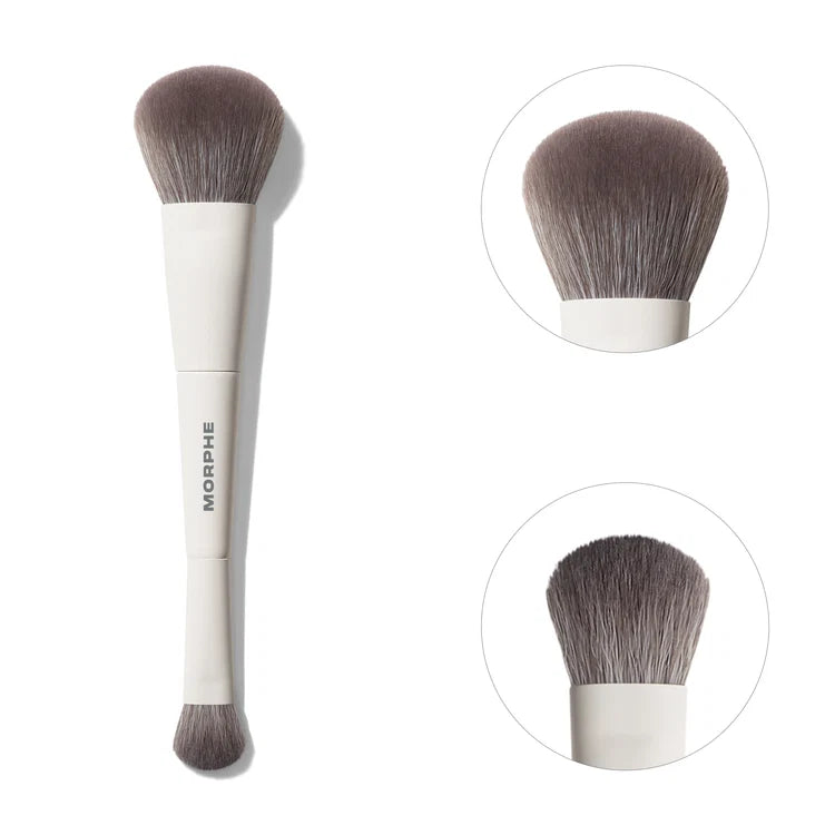 M100 DUAL-ENDED FOUNDATION & CONCEALER BRUSH