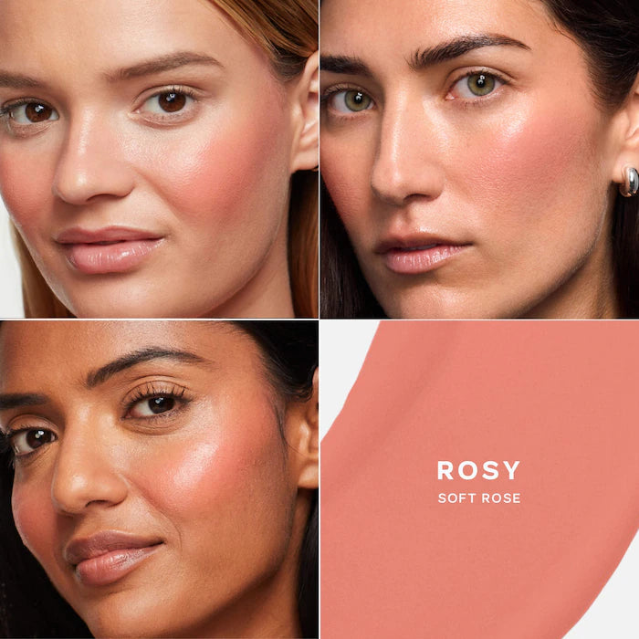 Dew Blush Liquid Cream Blush-Rosy - soft rose