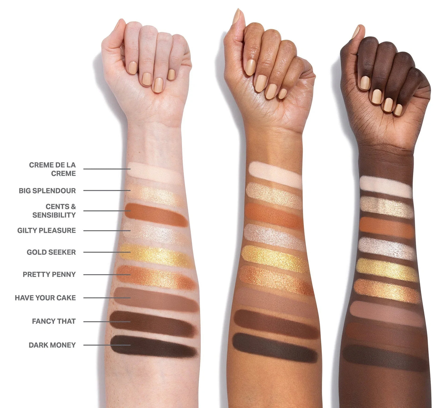 Morphe - Rich & Foiled Artistry Palette - Gold Seeker