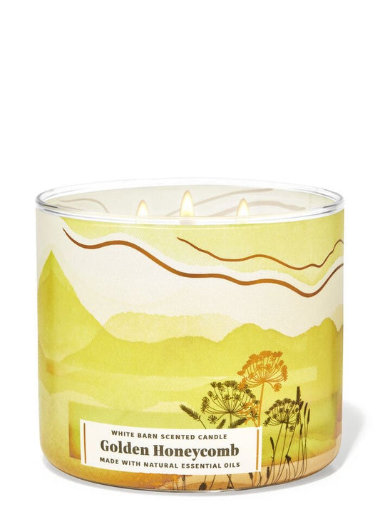 Golden Honeycomb - 3-Wick Candle