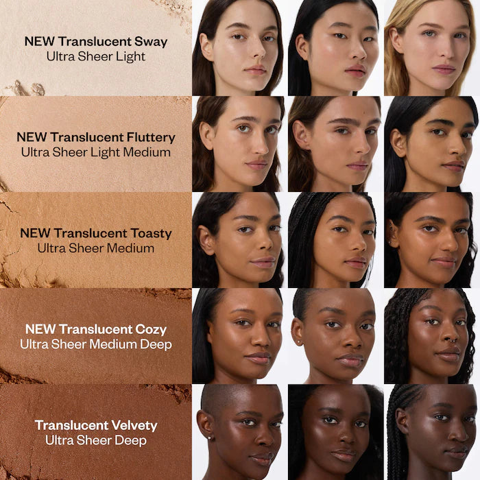 Cloud Set Loose Translucent Talc-Free Setting + Blurring Powder-Translucent Sway - Ultra Sheer Light ( #1 Powder in  America )