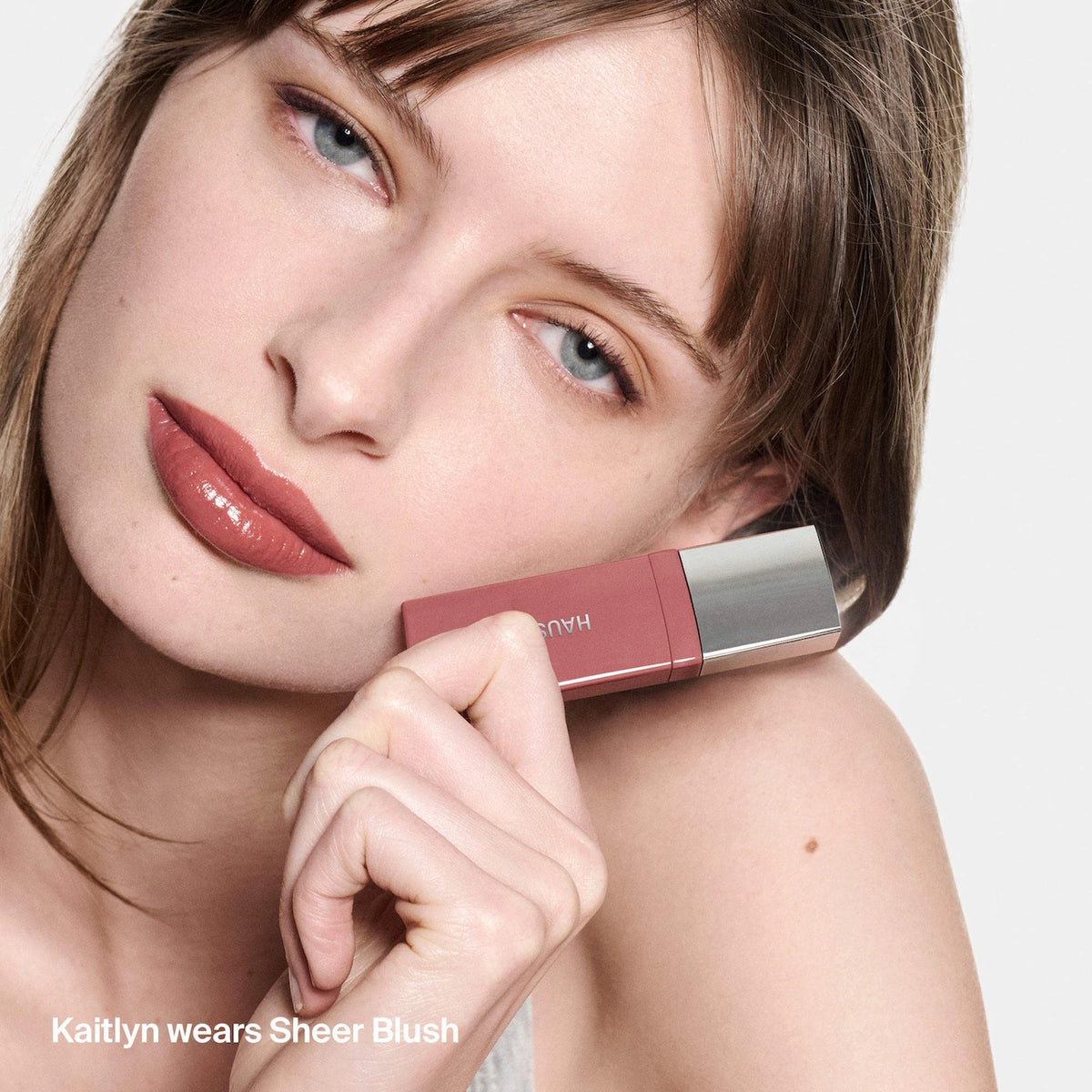 Atomic Shake High-Shine Longwear Lip Lacquer Lipstick - Mahogany - cool brown