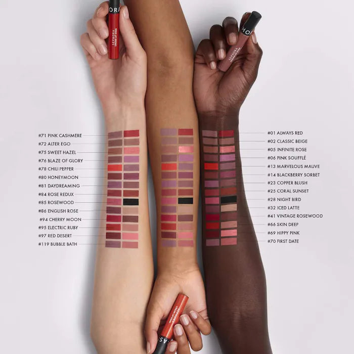 Cream Lip Stain 10HR Liquid Lipstick-13 Marvelous Mauve - matte classic mauve