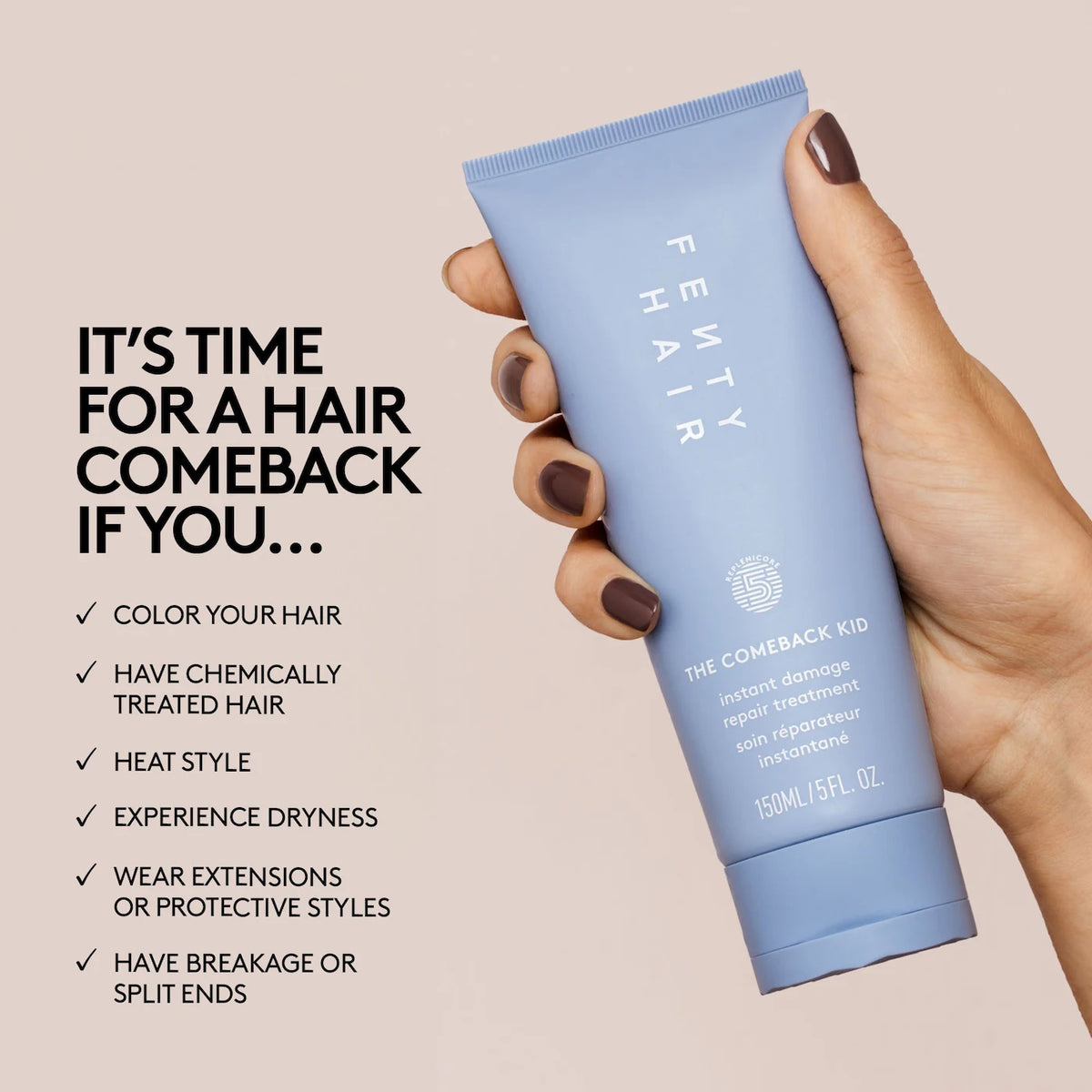 The Comeback Kid Instant Damage Repair Hair Treatment