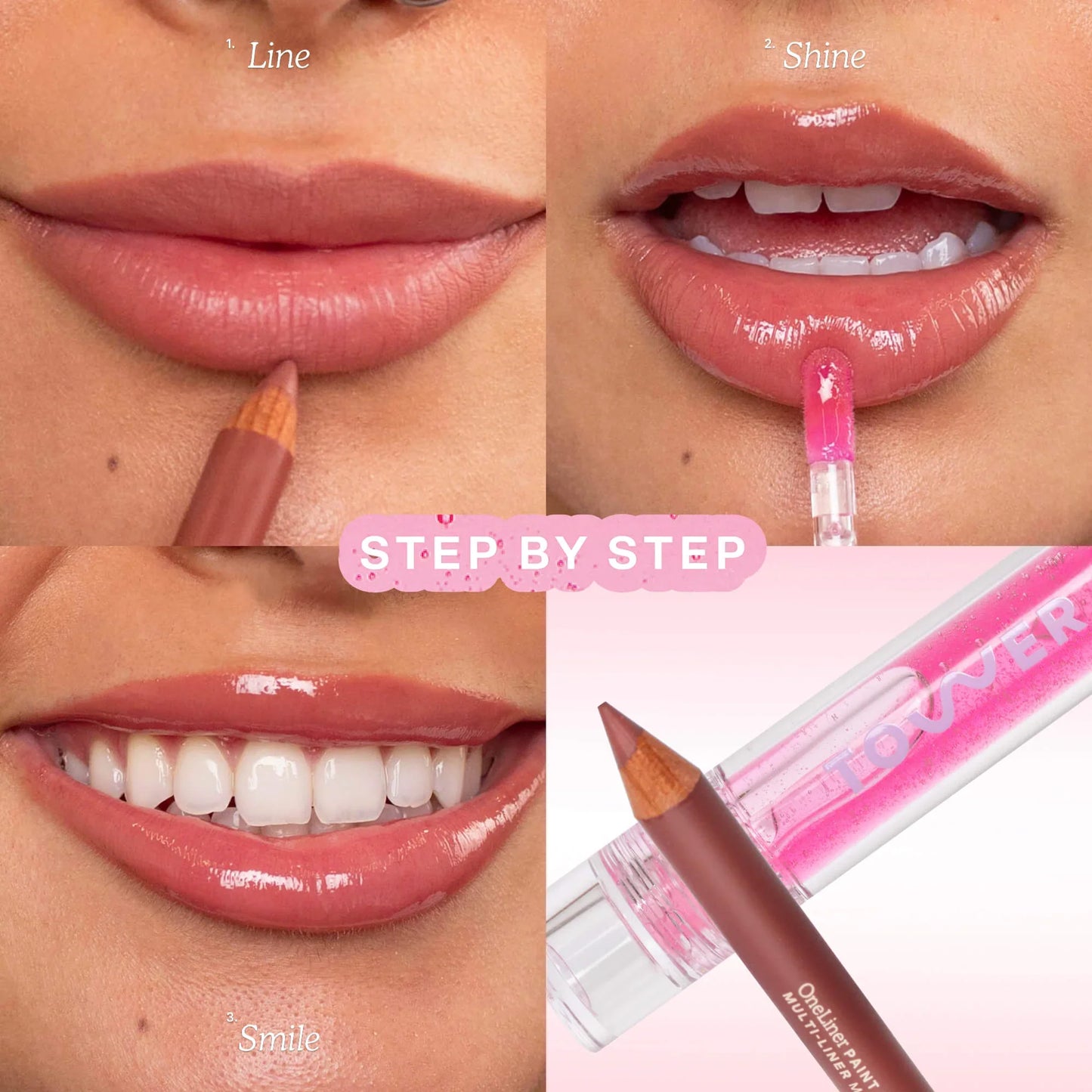 Tower 28 - Line + Shine Lip Kit | New Limited edition