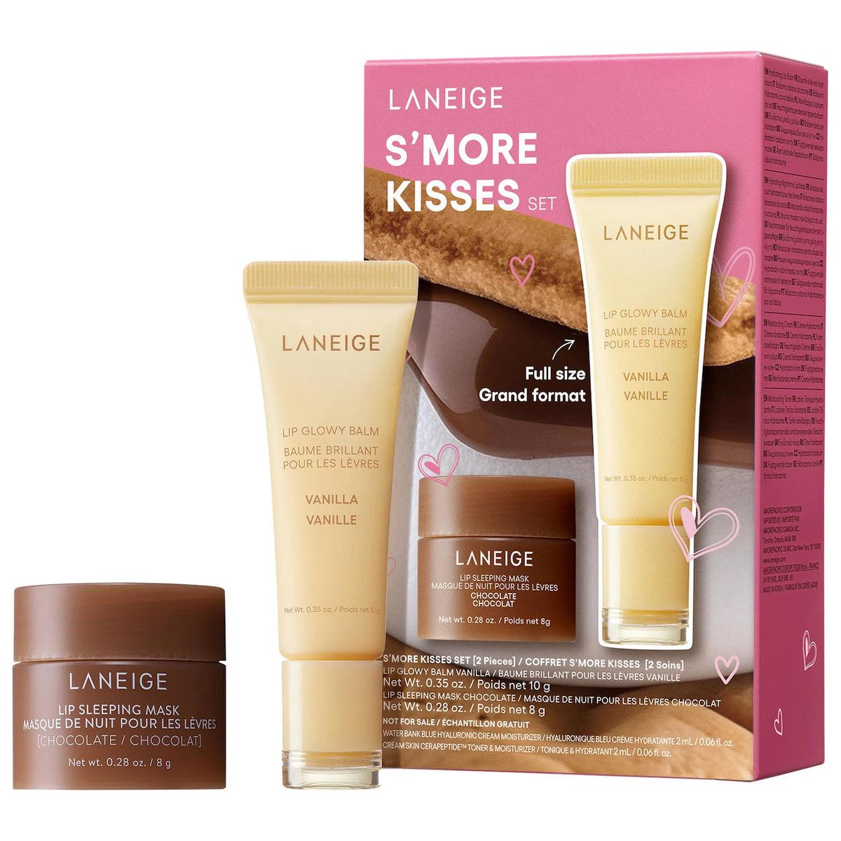 LANEIGE - S’MORE KISSES SET