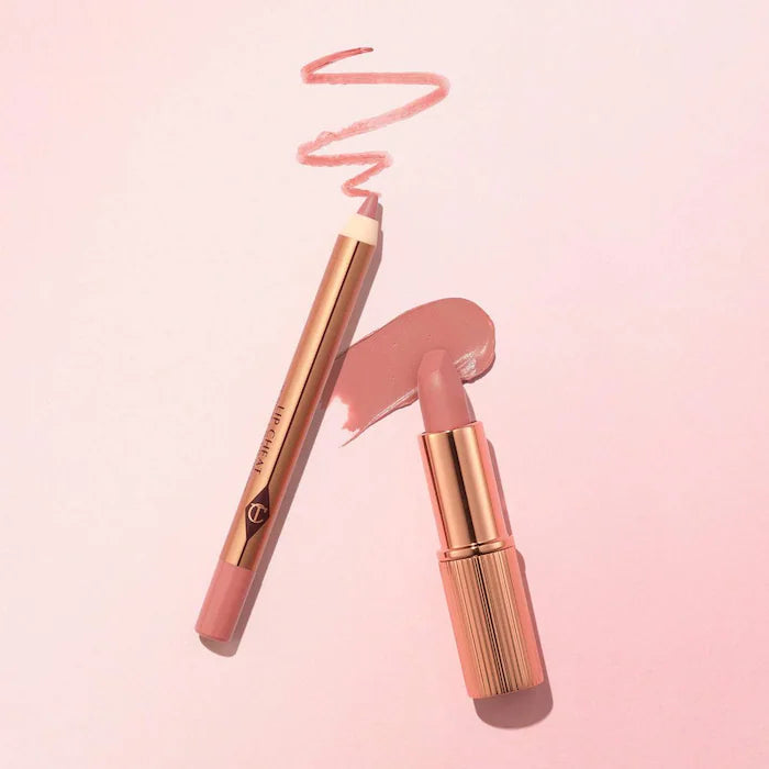 Mini Pillow Talk Lipstick & Liner Set-Pillow talk fair - cool pink nude