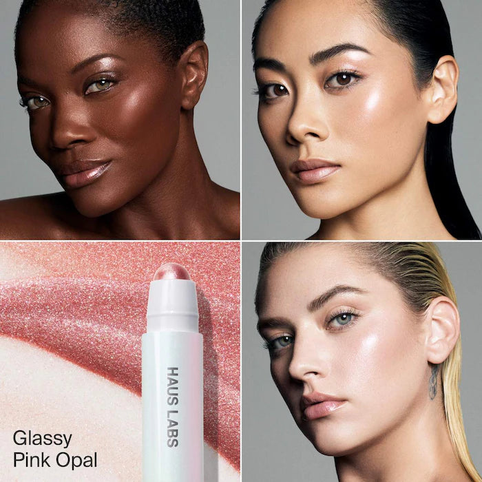 Bio-Radiant Glassy Balm Highlighter Stick-Glassy Pink Opal - rose gold