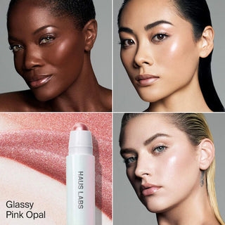 Bio-Radiant Glassy Balm Highlighter Stick-Glassy Pink Opal - rose gold