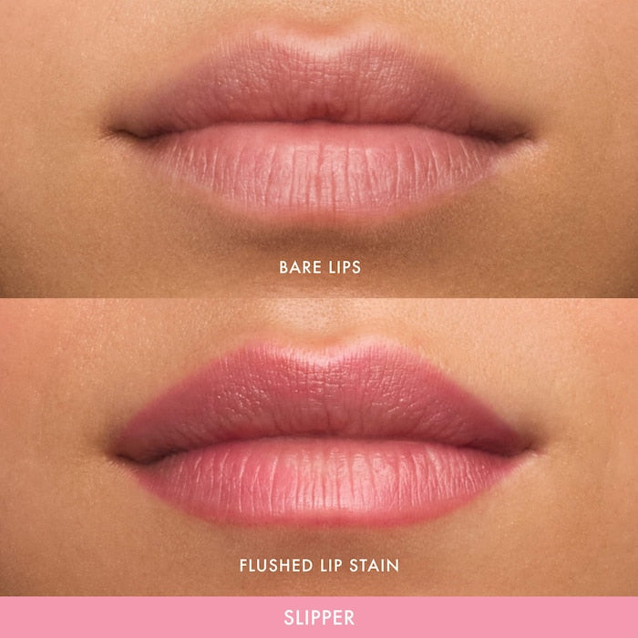 Flushed Lip Stain 12HR Long-Lasting Lip Tint-Slipper - soft warm pink