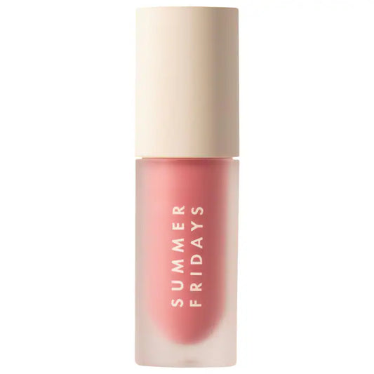 Dream Lip Oil for Moisturizing Sheer Coverage-Rose Bud - a nourishing touch of sheer cool pink
