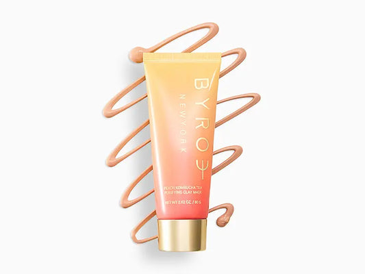 Peach Kombucha Tea Purifying Clay Mask