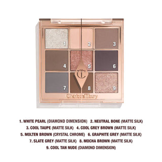 Charlotte’s Beautifying Eye Trends Eyeshadow Palette-super neutral
