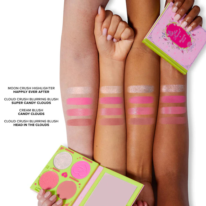 Fairytale Crush Blush & Highlighter Palette Makeup Set