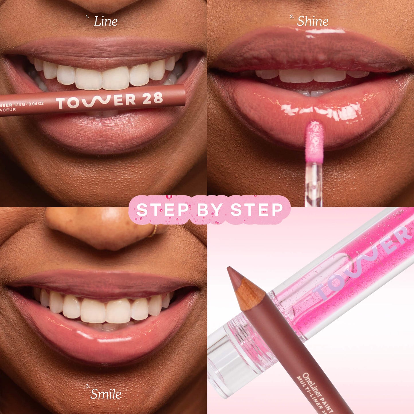 Tower 28 - Line + Shine Lip Kit | New Limited edition