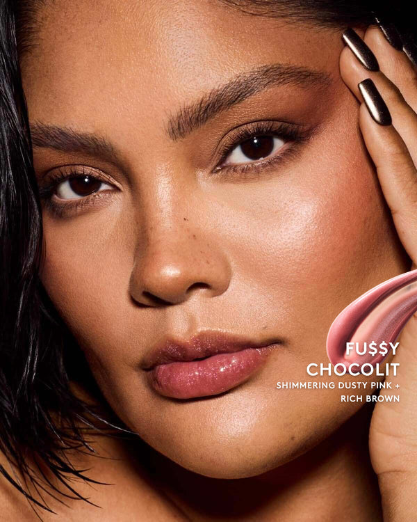 GLOSS BOMB SWIRL TWISTED LIP LUMINIZER-Fu$$y Chocolit