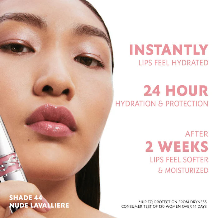 YSL Candy Glaze Lip Gloss Stick-44 Nude Lavalliere - iconic pink nude