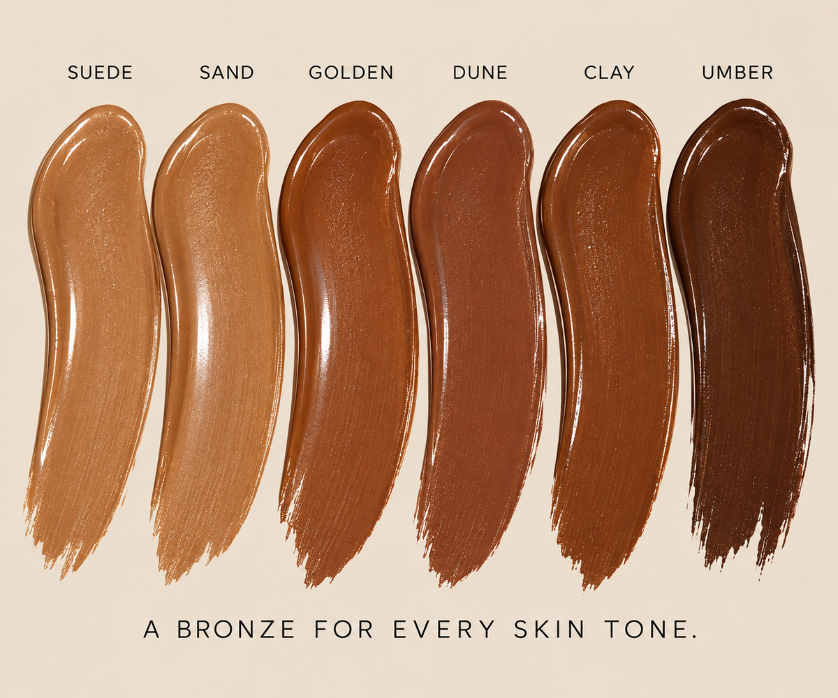 Sun dipped bronzing veil