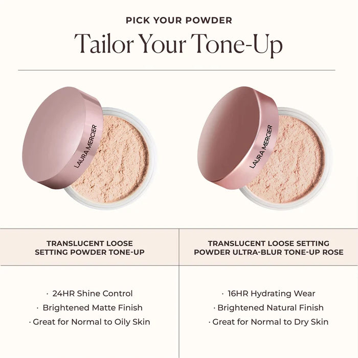 Translucent Loose Talc-Free Setting Powder Ultra-Blur - Éclat Rosé mini