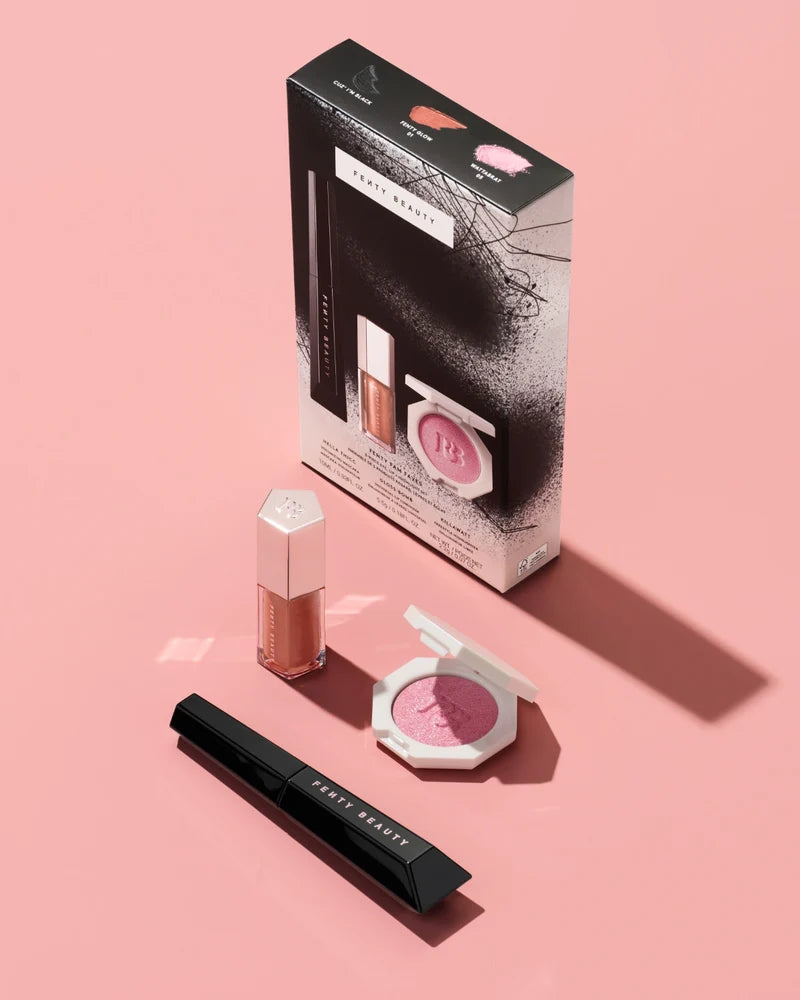 FENTY FAM FAVES 3-PIECE EYE, LIP + HIGHLIGHTER SET
