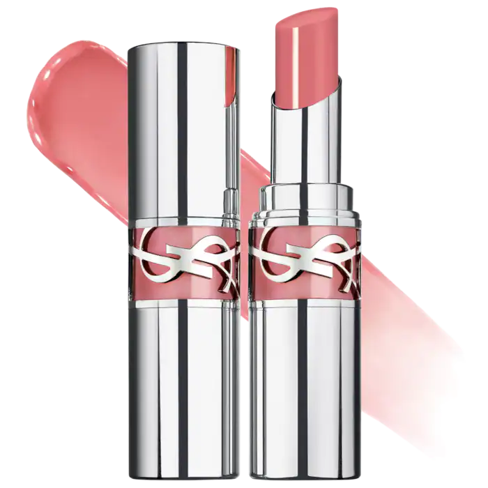 YSL Candy Glaze Lip Gloss Stick-44 Nude Lavalliere - iconic pink nude