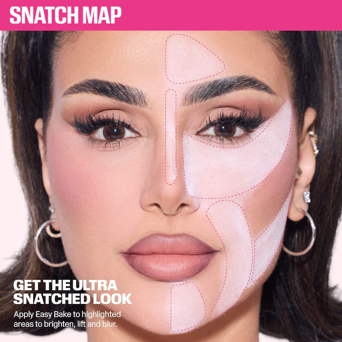 Easy Bake Loose Powder Brightening + Correcting Duo-Cherry Lilac - cherry blossom cake