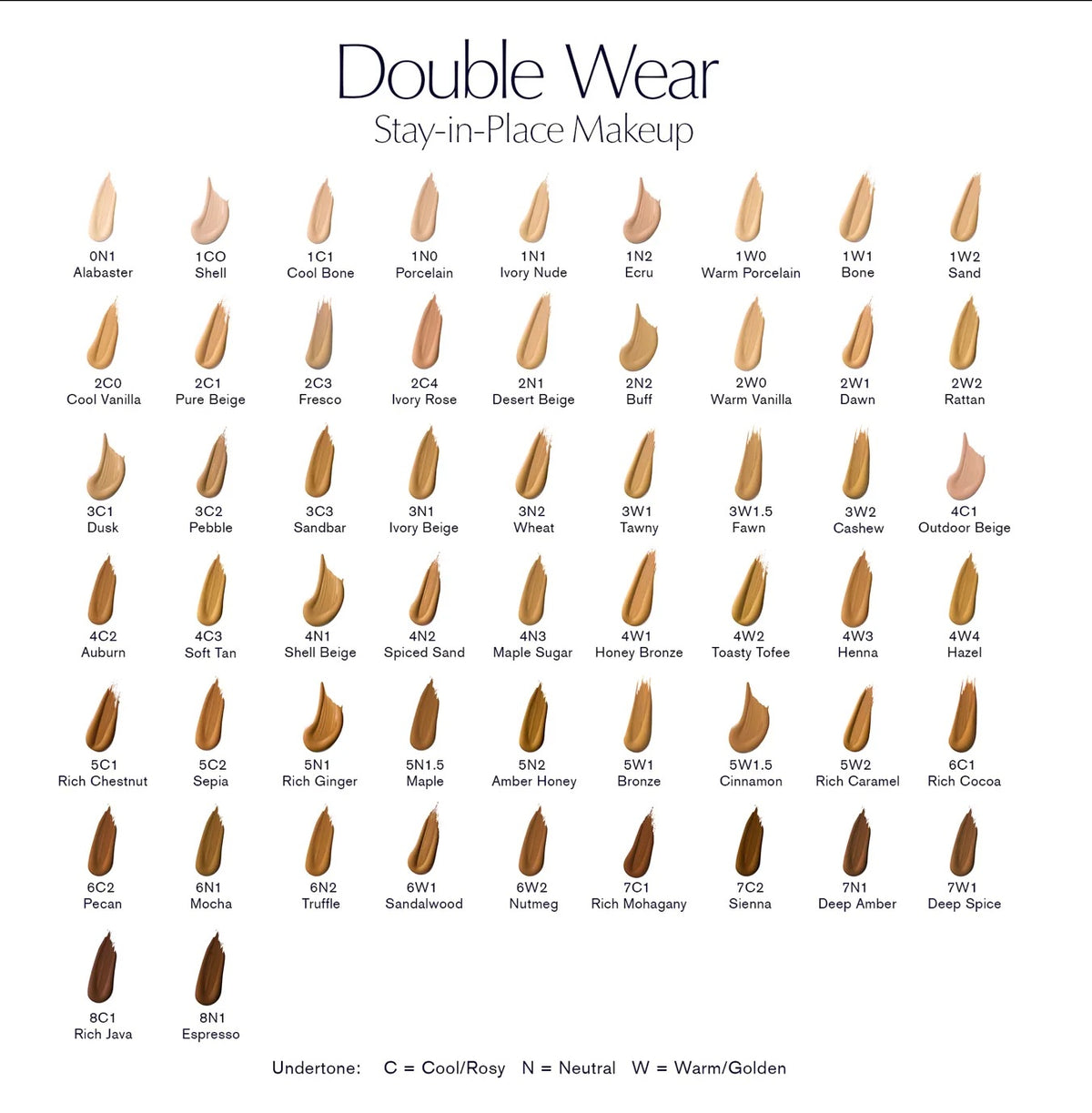 ESTEE LAUDER - Double Wear Stay-in-Place Foundation - 30 mL