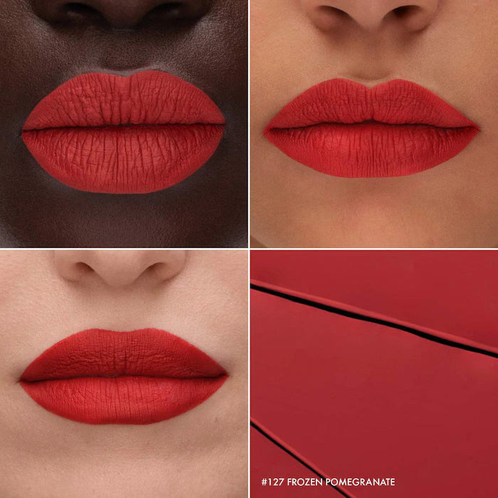 Cream Lip Stain 10HR Liquid Lipstick-127 Frozen Pomegranate - matte berry red