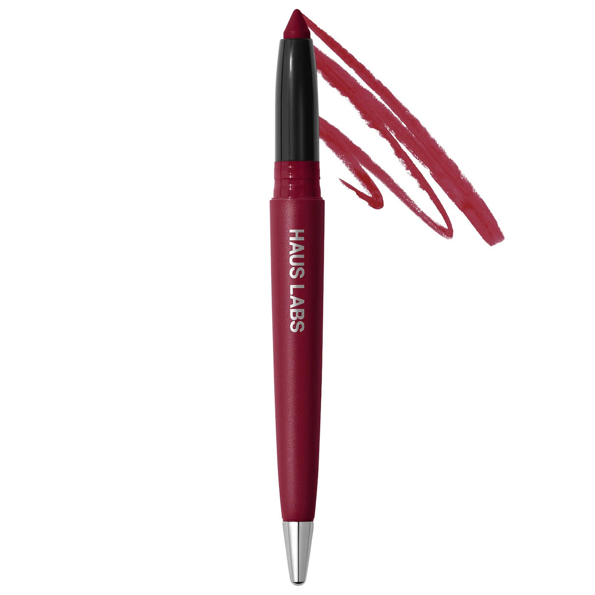 Le Monster Lip Crayon Vegan Lipstick and Lip Liner - GARNET MATTE