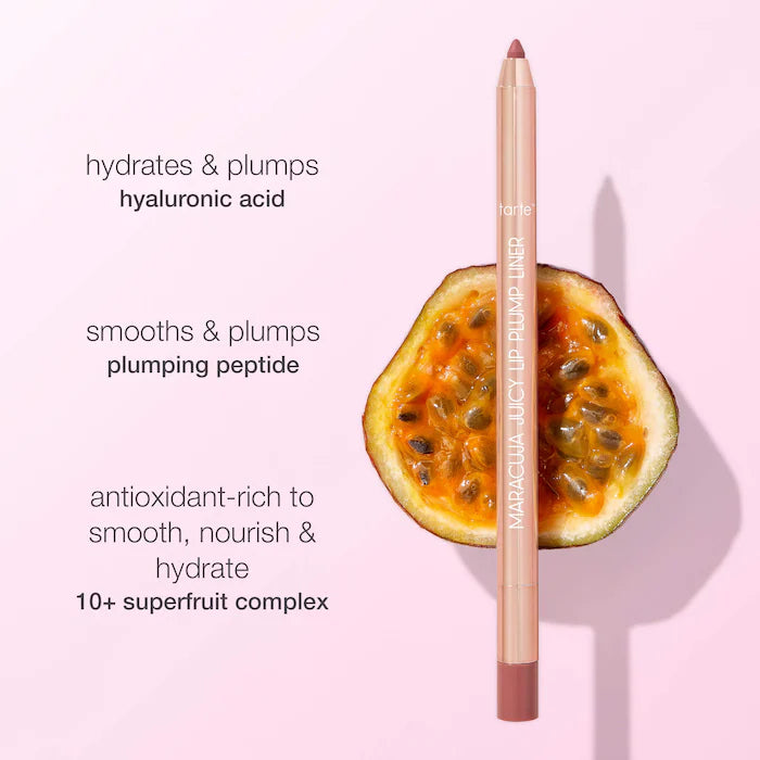 maracuja juicy lip plump liner with limited-edition charm-Blushed rose