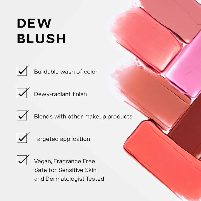 Dew Blush Liquid Cream Blush-Flirty - Watermelon