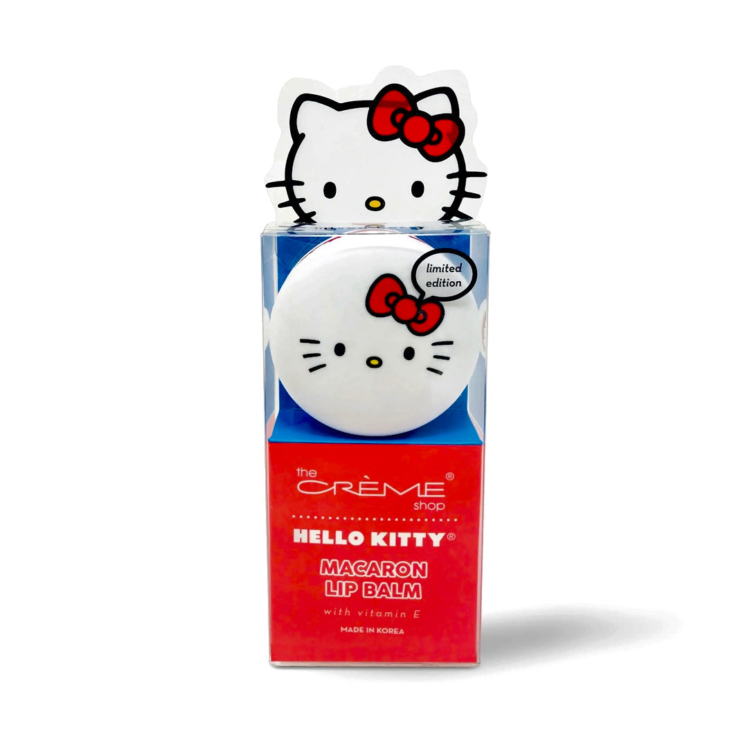 Macaron lip balm x hello kitty