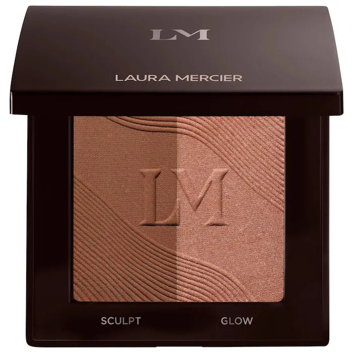 Bronze Color Infusion Talc-Free Matte & Luminous Duo-Medium neutral bronze