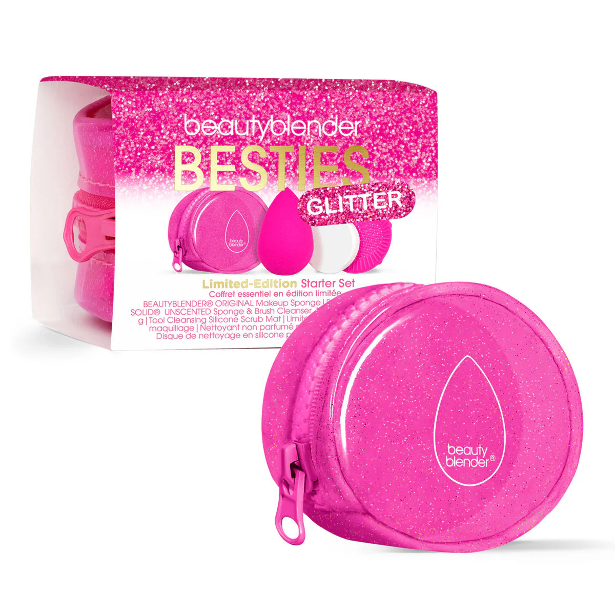 Besties Glitter Blend & Cleanse 4-Piece Starter Set