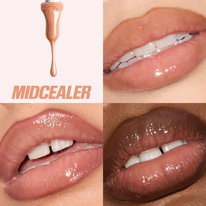 Faux Filler Shiny Non-Sticky Lip Gloss-NEW