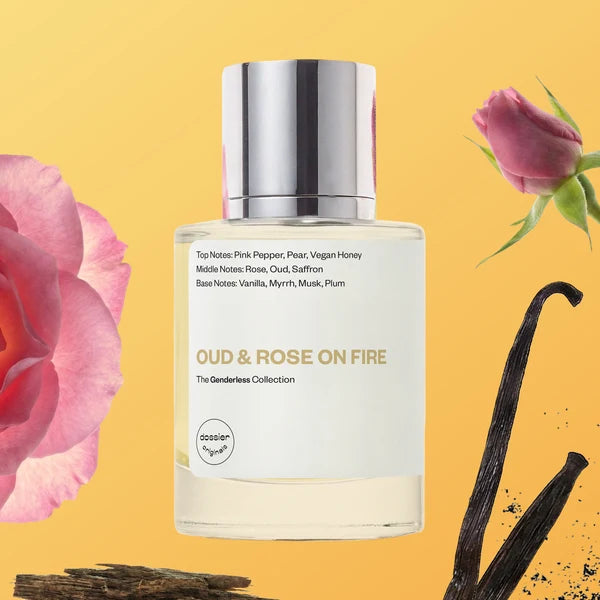 Oud & Rose On Fire