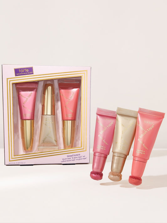 blush tape™ & glow tape™ travel set-Passionate Pinks
(fair-medium)