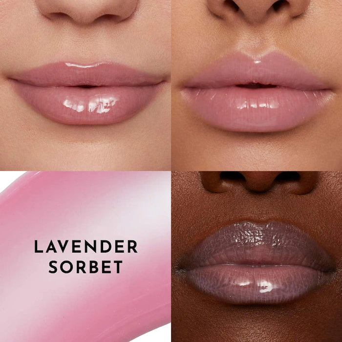 Forget The Filler Lip Plumper Line Smoothing Gloss-Lavender Sorbet - pale pinky lavendar