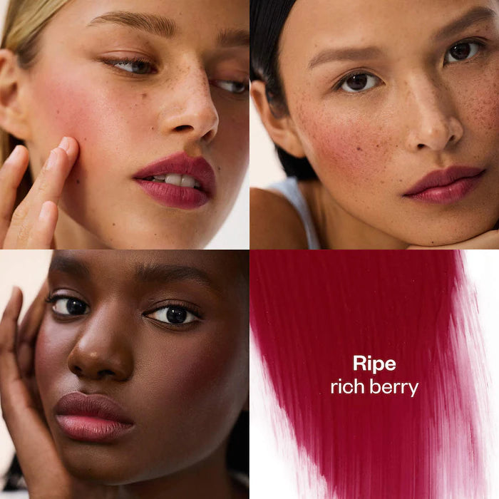 Impressionist Multistick Cream Blush Stick + Lip Color-Ripe - Rich, painterly berry for a romantic, living flush