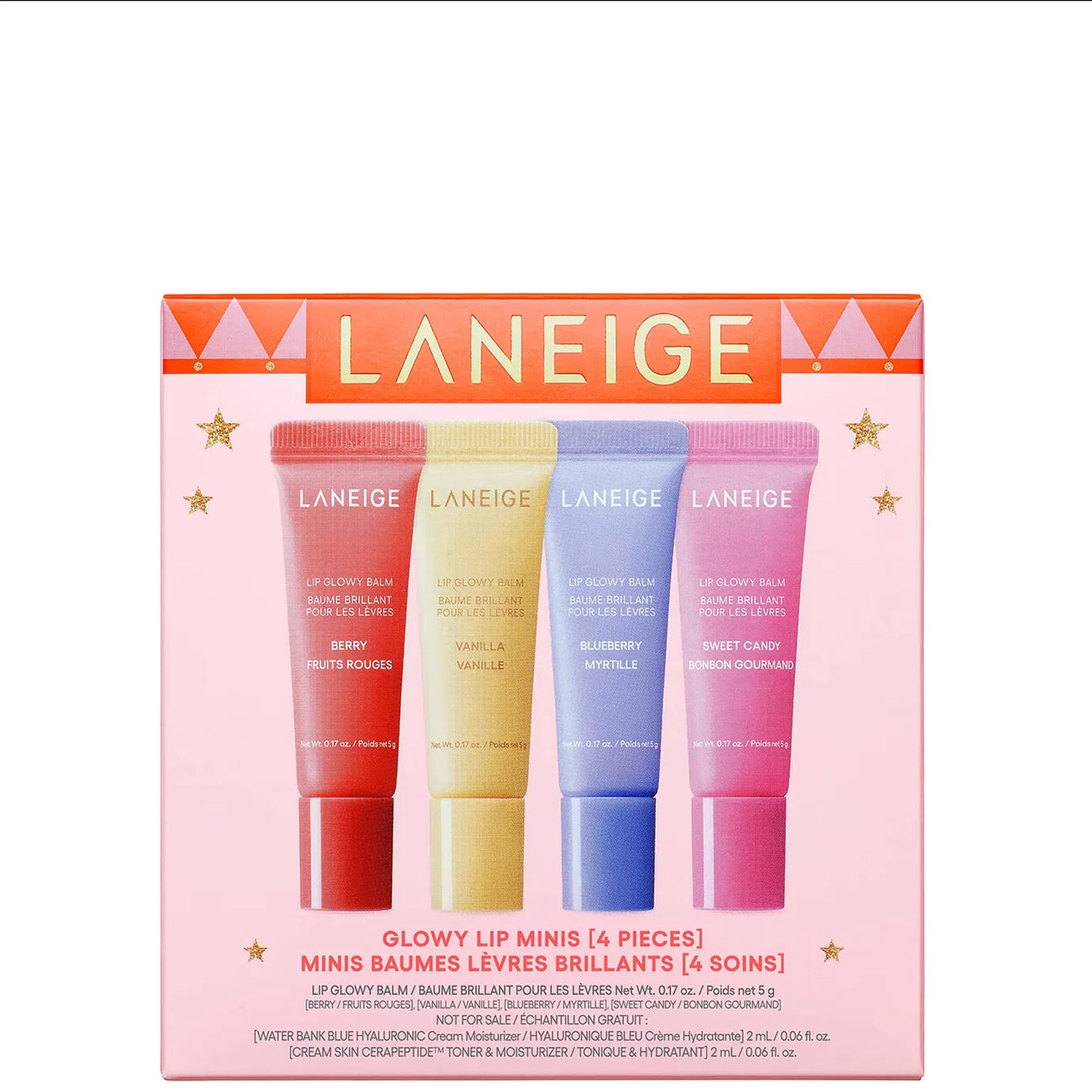LANEIGE - Mini Lip Glowy Balm Set