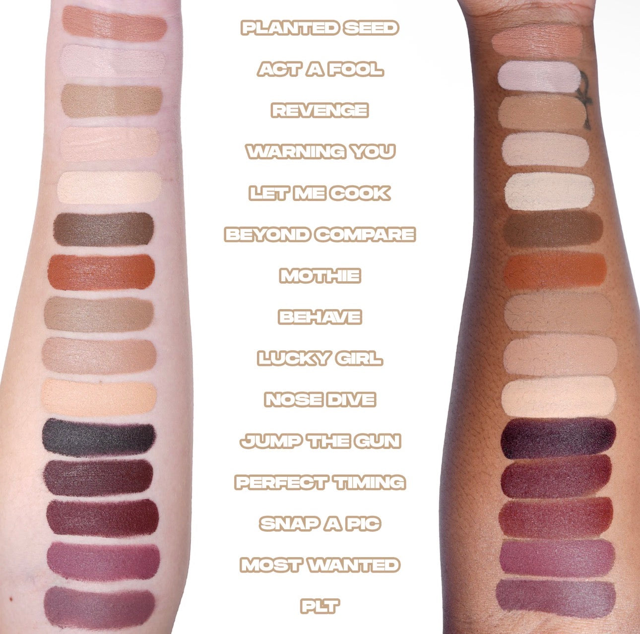 Cupid Case Lip Palette & Lip Brush Set