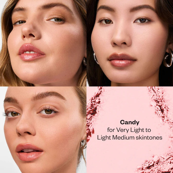 Mini Cloud Set Baked Setting & Smoothing Talc-Free Vegan Powder-Candy - sheer brightening pink