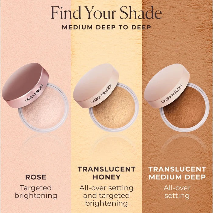 Translucent Loose Talc-Free Setting Powder Ultra-Blur - Éclat Rosé mini